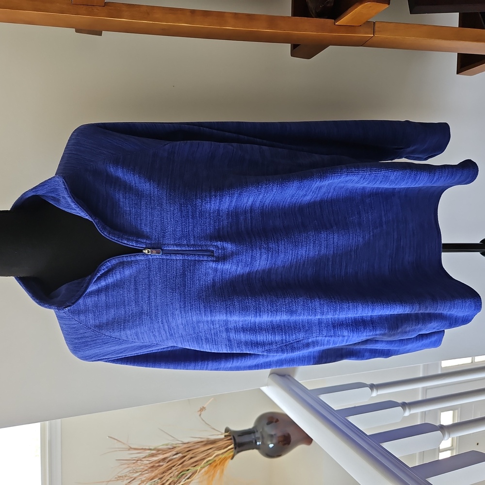 Tek Gear Microfleece 1/4 zip Long Sleeve Pull Over